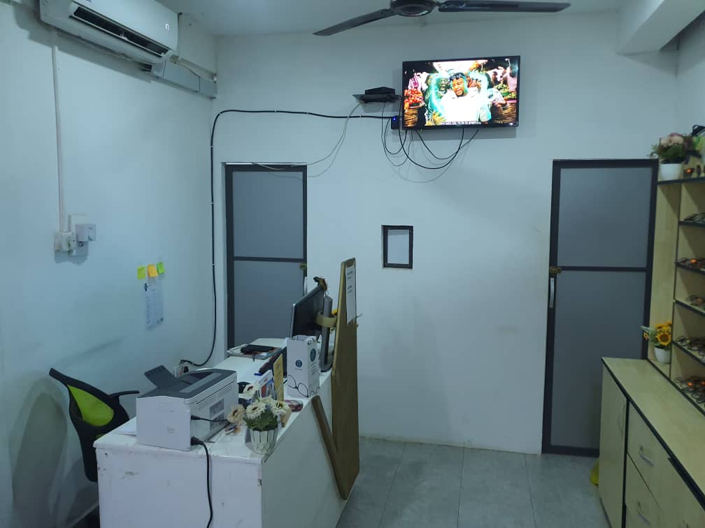 3D Eye Care reception and consultation area